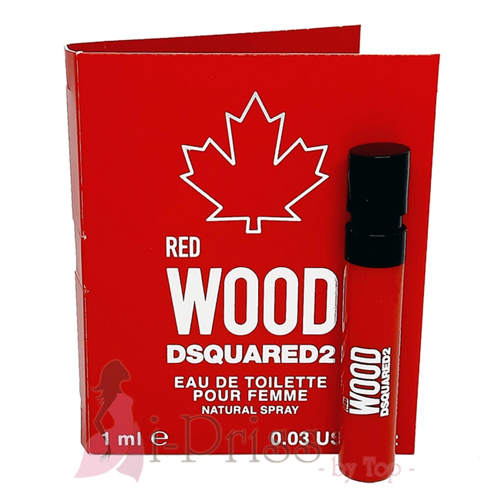 DSQUARED2 RED Wood Pour Femme (EAU DE TOILETTE) 1 ml.