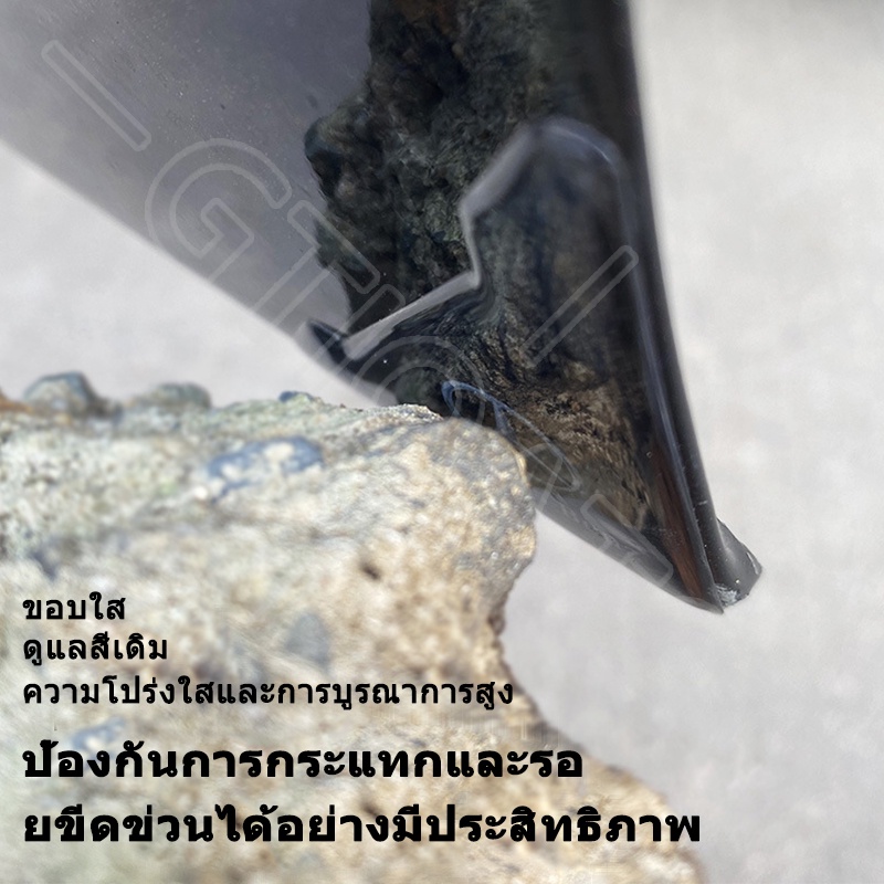 GTIOATO 2 ชิ้น กันรอยประตูรถยนต์ สติ๊กเกอร์ติดรถ สำหรับ Mercedes Benz W124 W204 W202 W203 W212 - รูปที่ 6