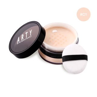 ARTY PROFESSIONAL TRANSLUCENT LOOSE POWDER (ปริมาณ 18g.) สี C1 สหรับผิวขาว