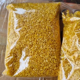 ถั่วทอง ถั่วซีก เม็ดใหญ่ พร้อมทาน เหลืองสวย ของใหม่ 500 กรัม และ 1000 กรัม