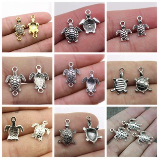 CHARMS จี้รูปเต่า สําหรับทําเครื่องประดับแฮนด์เมด Diy