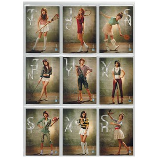 SNSD Girls Generation Normal Card "GG003 Sporty" (การ์ดธรรมดา) Official Collection Card Season 1 ของแท้จากเกาหลี