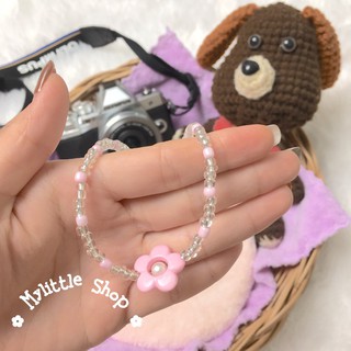 Littlejewelry สร้อยลูกปัด สร้อยคอลูกปัด สีพาสเทล สร้อยคอจี้ ฮิตติดกระแส สร้อยคอผู้หญิง สร้อยคองานแฮนเมด สีสันสวยงาม