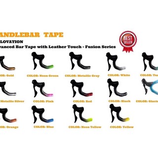 ผ้าพันแฮนด์ “CICLOVATION" Advanced Bar Tape with Leather Touch  Fusion series