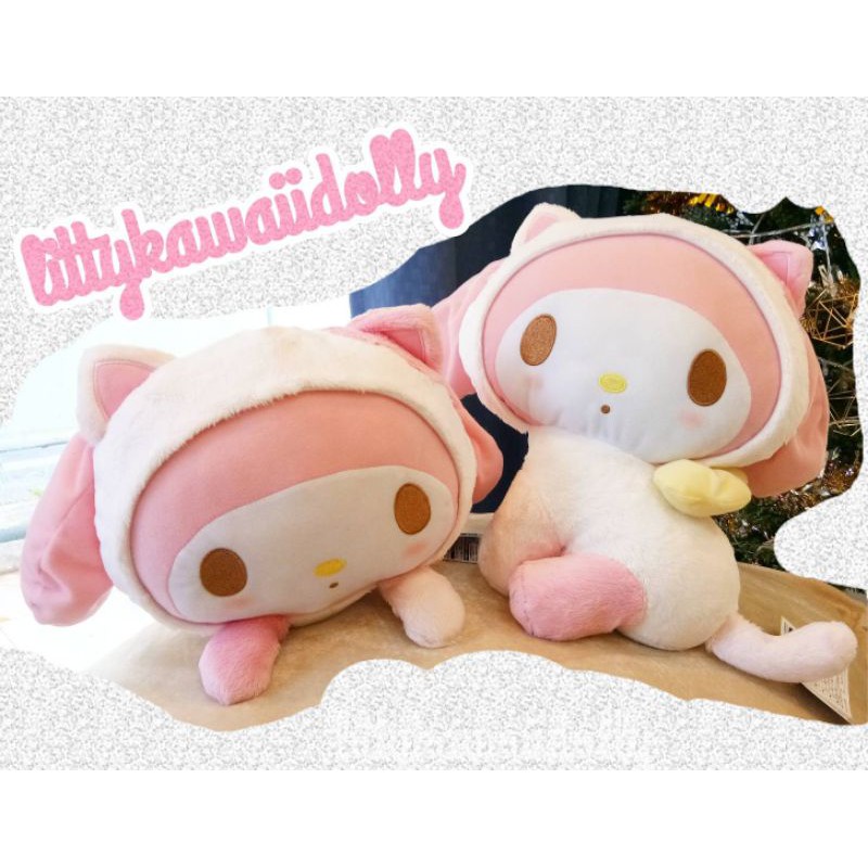 ตุ๊กตา My Melody Koneko neko ลิขสิทธิ์แท้จากญี่ปุ่น