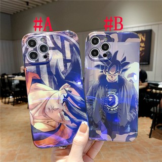 เคสซิลิโคน เคสไอโฟน iPhone 14 Pro Max iPhone 13 Pro Max iPhone 12 Pro Max 11 Pro Max 7 8 Plus X XR XS Max Cartoon Dragon Ball ดราก้อนบอลค่ะ Goku โกกุ Bluray Design Silicone Case