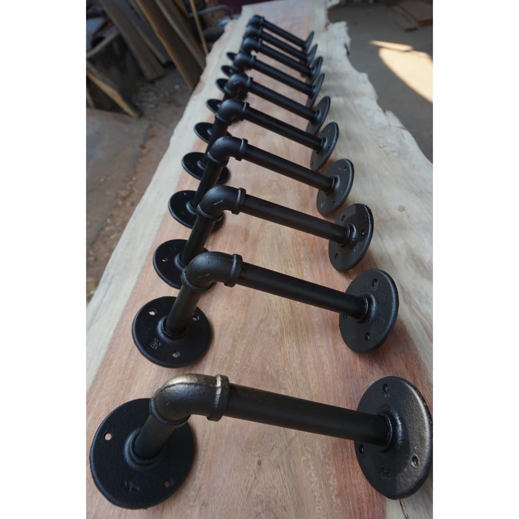 Pradoo'Siam ขารับชั้นล๊อฟท์ 1คู่ PS-47 ​ขนาด​ 15 x ​10​cm