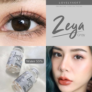 คอนแทคเลนส์ Lovelysoft รุ่น Zeya Gray