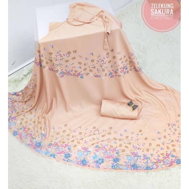 ตะละกงผ้ายืดลายดอก