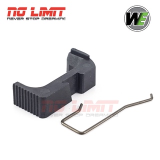 ปุ่มปลดแม็ก พร้อมสปริง Original Magazine Catch for WE Glock Gen4 / Gen5 (Part No. G-06 / G-04)