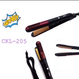 พร้อมส่ง🔻 CKL 205 เครื่องหนีบผม ที่รีดผม หนีบผม เครื่องรีดผม ที่หนีบผมตรง ที่นีบผม ที่หนีบผม ผอมลอน ปรับความร้อนได้