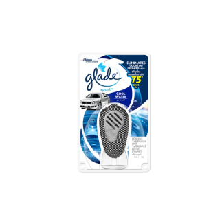 เกลด สปอร์ต น้ำหอมปรับอากาศในรถ กลิ่นคูลวอเตอร์ 7มล. Glade Sport Car Air FreshenerCool Water Starter 7ml