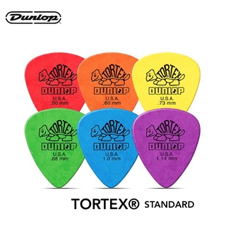 พร้อมส่ง TORTEX® ปิ๊กกีตาร์ มาตรฐาน (Jim Dunlop)