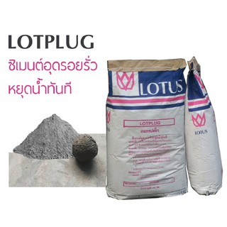 อุดรอยรั่วทันที ซีเมนต์(Lotplug ขนาด 5 กิโลกรัม )