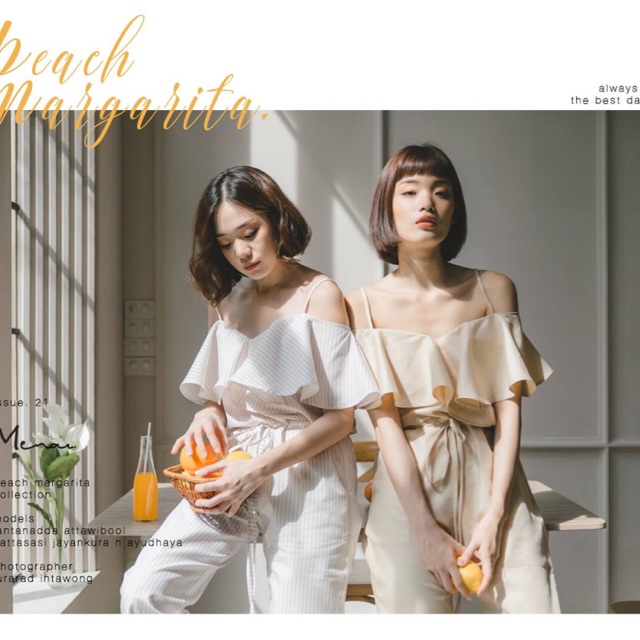 Menar flamming sunset