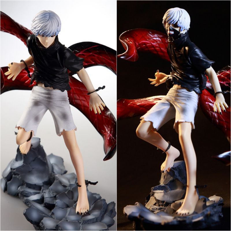 * * อะนิเมะ Tokyo Ghoul Kaneki Ken Action Figure รูป PVC