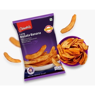 กล้อยฉาบอินเดีย ปรุงรสเครื่องเทศ Long Banana Chips