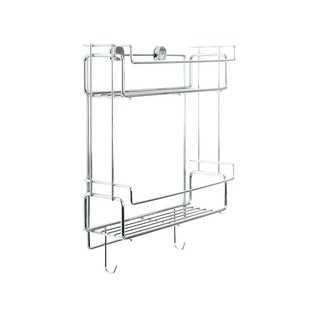 ชั้นแขวนติดผนัง 2 ชั้น ZIMMPLE P109 สเตนเลสBATH RACK 2 TIERS ZIM P109 STAINLESS