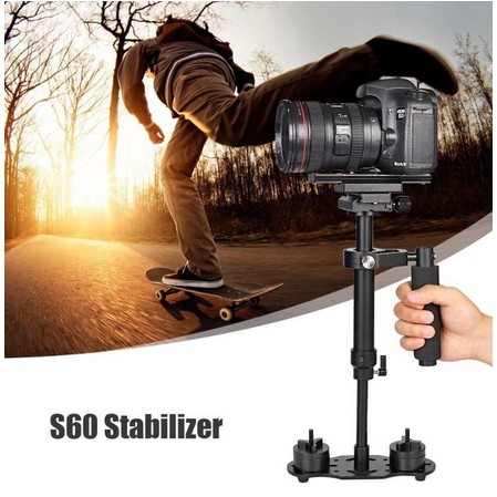 ไม้กันสั่น S60 Gradienter มือถือ Stabilizer Steadycam Steadicam พร้อมกล้องวิดีโอ