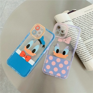 เคสโทรศัพท์มือถือนิ่ม ป้องกันเลนส์ ลายเป็ด เดซี่น่ารัก สําหรับ Xiaomi Redmi Note 11 11S 4G 10C 9T 9A 9C 10 9S 9 8 7 6 7A 6A S2 Poco X3 NFC GT F3 F2 M3 M4 Pro 5G 4G