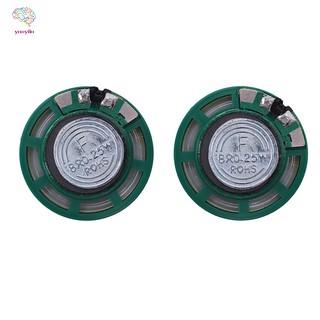 2 ชิ้น 1 / 4 W 0.25 W 8 Ohm 27 MM ลำโพงแม่เหล็กทรงกลม