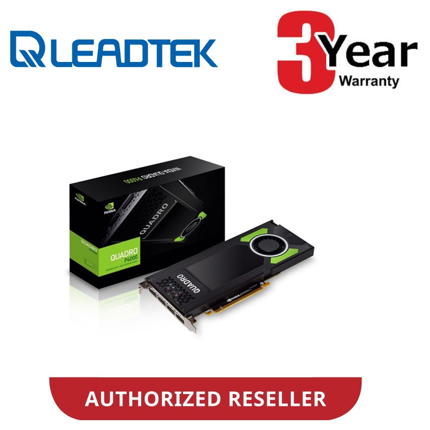LEADTEK NVIDIA QUADRO P4000 8GB GDDR5 256BIT P 4000 VGA กราฟิกการ์ด