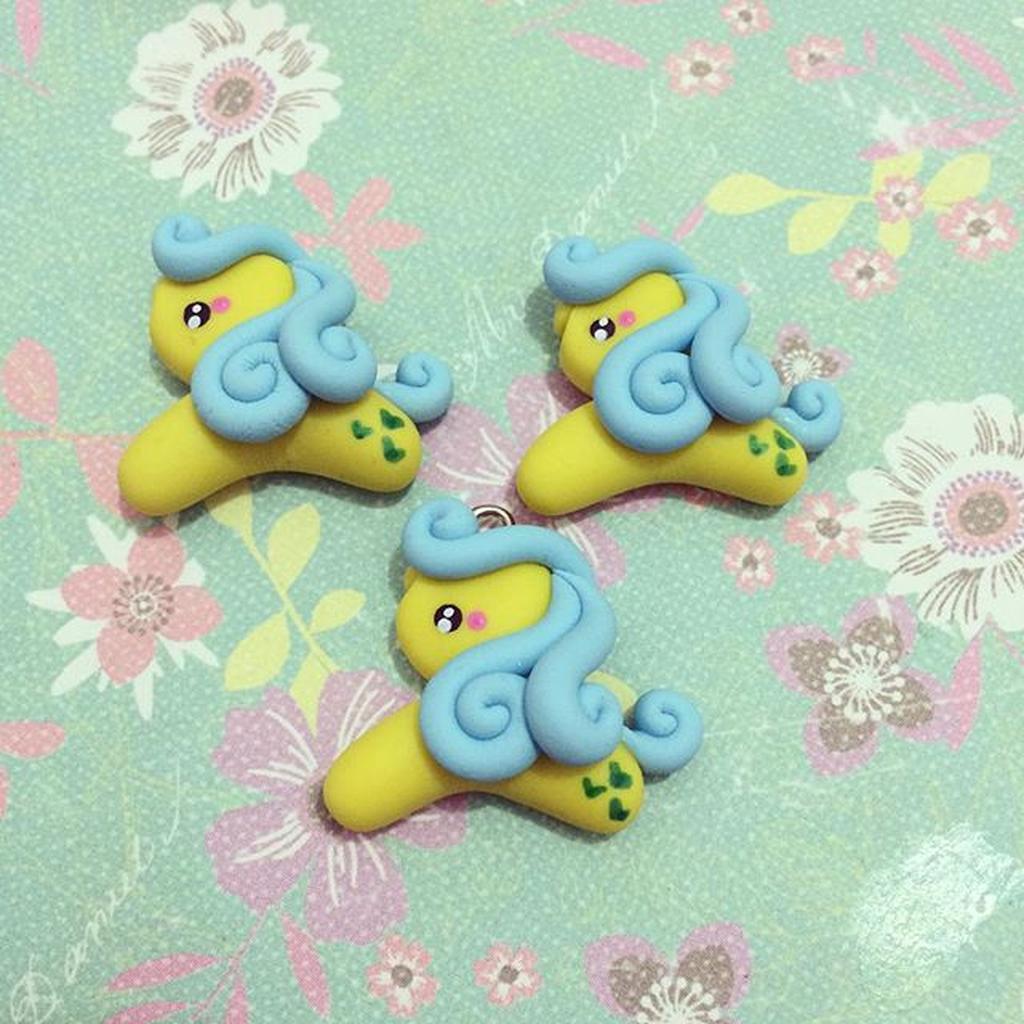 MY LITTLE PONY LEMON HEARTS CLAY CHARM