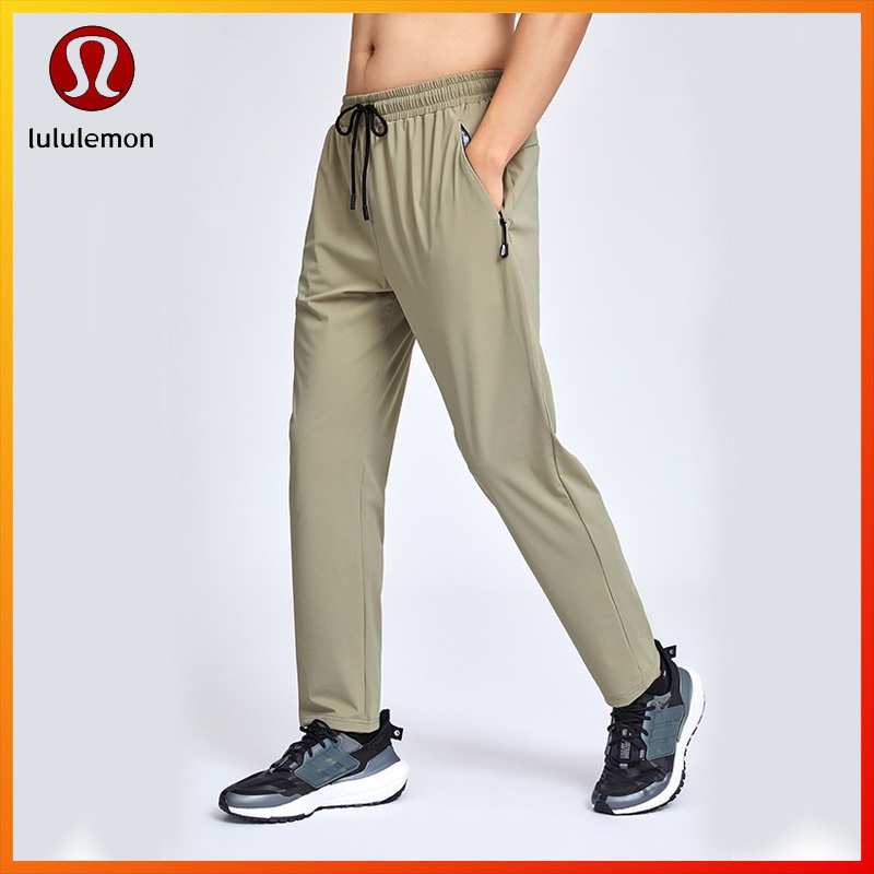 Lululemon ใหม่ กางเกงโยคะ กางเกงวิ่ง ระบายอากาศ ใส่สบาย มีกระเป๋า สําหรับผู้ชาย c656