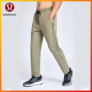 Lululemon  ใหม่ กางเกงโยคะ กางเกงวิ่ง ระบายอากาศ ใส่สบาย มีกระเป๋า สําหรับผู้ชาย c656