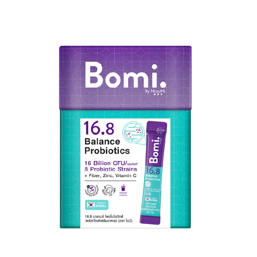 Bomi 16.8 Balance Probiotics (14 x 3g) โบมิ โพรไบโอติก