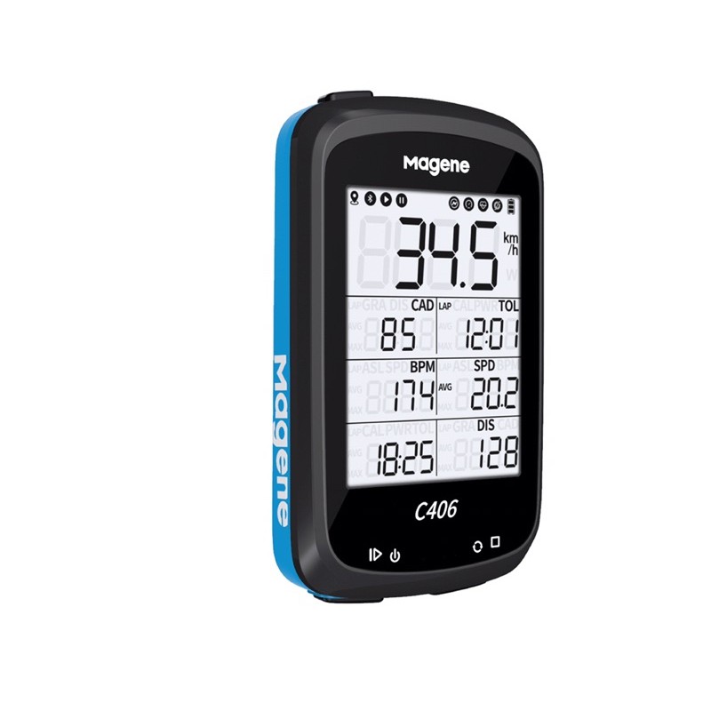 Magene C406 แถมเคสซิลิโคน [English version] ไมล์จักรยาน Bike computer ประกัน1ปี Magene Power Thailan