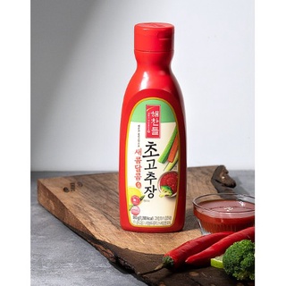 ซอสพริกเกาหลี ซีเจ โคชูจัง cj gochujang korean chilli sauce 500g 해찬들 초고추장