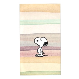 Snoopy ผ้าขนหนูไมโครไฟเบอร์ แบบนิ่ม พิมพ์ลายสนูปปี้ ขนาด 70*40 ซม. ดูดซับได้ดี (27.5*16 นิ้ว)