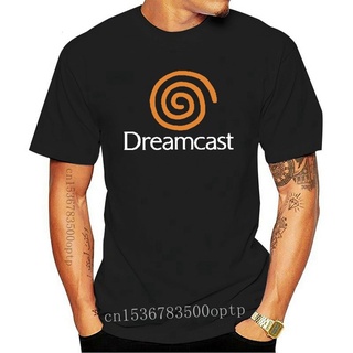 เสื้อยืดผ้าฝ้ายพิมพ์ลายแฟชั่น ใหม่ Dreamcast 5Sega44 เสื้อยืดลําลอง แขนสั้น พิมพ์ลายโลโก้ สําหรับผู้ชาย ไซซ์ S 2Xl