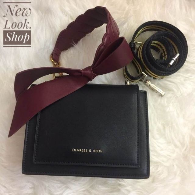 charles and keith nylon strap