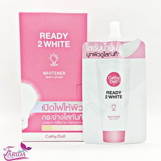 Cathy Doll Ready 2 White Whitener Body Lotion 30ml. โลชั่น เคที่ดอล บีบี ไวท์เทนนิ่ง บอดี้ โลชั่น ครีม