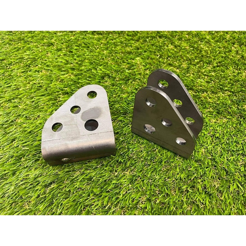 หูต่อโช๊ค/ต่ออามโซนิค,โนวา,เทน่า, เจอาร์ ,KLX150,msx กว้าง 2นิ้ว ยาว 3.5นิ้ว สูง 1นิ้ว เพลา12มิล/เพล