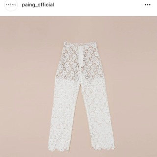 Used once✨Lacy pants ยี่ห้อPaing brand