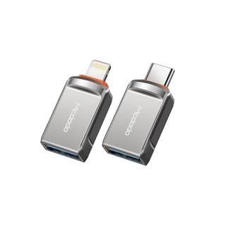 Mcdodo OTG adapter อะแดปเตอร์แอปเปิ้ล ( USB3.0 to Type-c) (USB3.0 to L) Type C อะแดปเตอร์ OT-860 OT-873