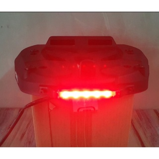 Givi ฐานกล่องแท็ปอัพ พร้อมไฟเบรก M7M พร้อมสายไฟ และแผ่นฐาน