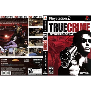 แผ่นเกมส์ PS2 True Crime Streets of LA   คุณภาพ ส่งไว (DVD)