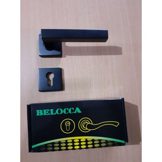 มือจับเท่านั้น ชุด Belocca 018 เคลือบสเตนเลส สีดํา