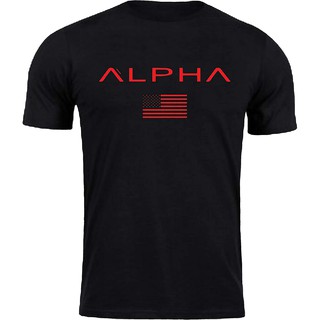 [S-5XL]เสื้อยืด พิมพ์ลายธง StitchPrint Alpha Epsilon เหมาะกับใส่ออกกําลังกาย เพาะกาย สําหรับผู้ชาย