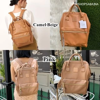 Anello ของแท้ 100% PU Leather Backpack กระเป๋าเป้สะพายหลัง เป้ รุ่นหนังพียู