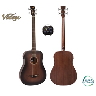 Vintage VCB440WK Statesboro Series Electric Acoustic Bass เบสโปร่งไฟฟ้า วินเทจ  แบรนด์กีต้าร์ชั้นนำจากประเทศอังกฤษ