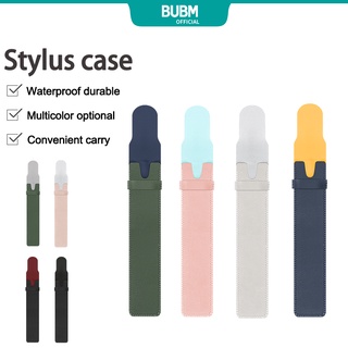 Bubm ปากกาแปลภาษา แบบพกพา 1/2 เคสป้องกัน เข้ากันได้กับ Ipad Stylus เคสกันน้ํา ทนทาน หลากสี