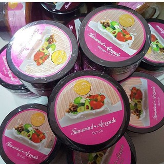 สครับพริ้วพราว Tamarind Avocado Scrub พริ้วพราวสครับไวท์ ขายดีสุด ถูกสุด #สครับผิว