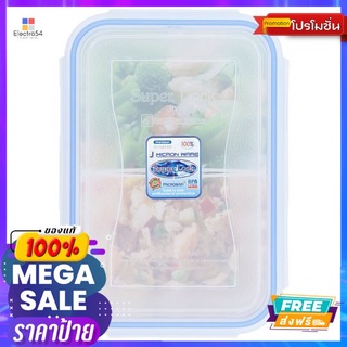 SUPER LOCK กล่องอาหารพลาสติก#6115/2 890MSUPER LOCK PLASTIC FOOD BOX#6115/2 890ML