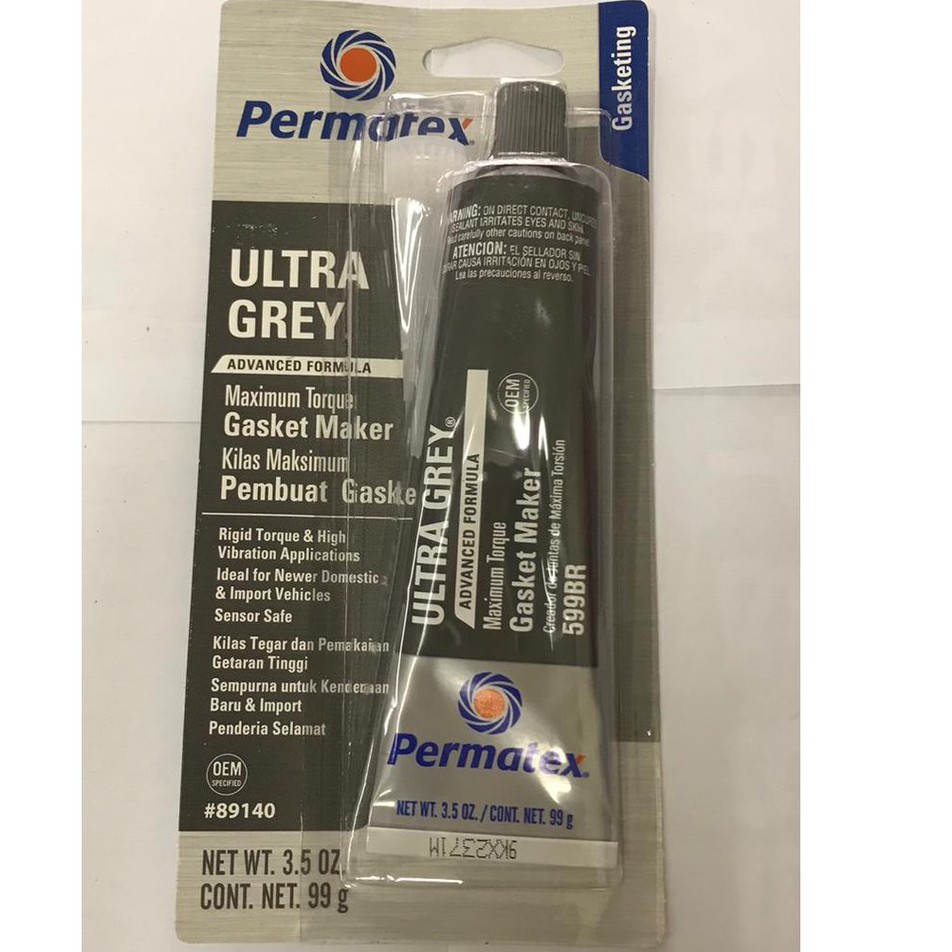 599 PERMATEX ULTRA GREY GUM GASKET MAKER