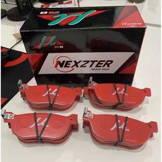 NEXZTER ผ้าเบรค Runstop รันสต๊อป 1 ชุด จำนวน 8 ชิ้น สำหรับ 4 ปั๊ม